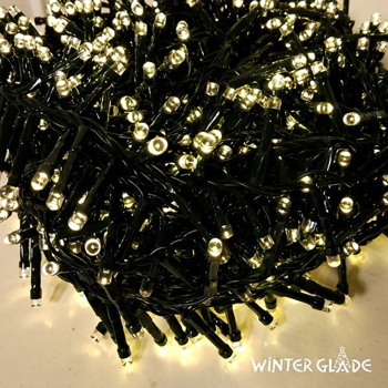 Winter Glade Электрическая гирлянда 7,4м. Теплый белый свет 370 ламп арт.CB370